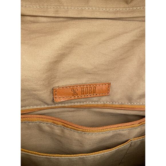 Hobo River Leather Backpack Whiskey Camel Tan Boho Cottagecore Preppy - Picture 14 of 16